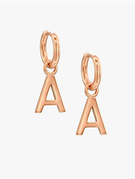 Personalized Initial drop Earrings