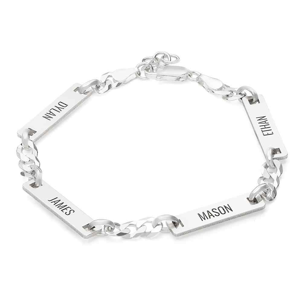 Personalized Multi Name Bracelet For Men