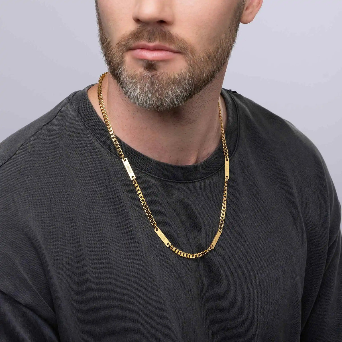 Personalized Multi Name Necklace For Men