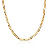 Personalized Multi Name Necklace For Men