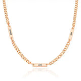 Personalized Multi Name Necklace For Men