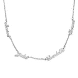 Multi Name Necklace