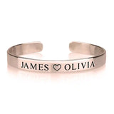 Personalized Engraved Name Bangle
