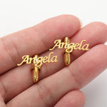 Personalized Name Cutting Cufflink