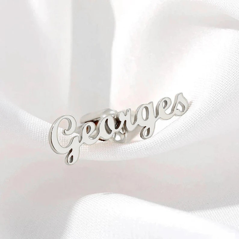 Personalized Name Cutting Cufflink