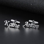 Personalized Name Cutting Cufflink