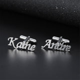 Personalized Name Cutting Cufflink