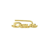 Name Earrings
