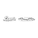 Name Earrings