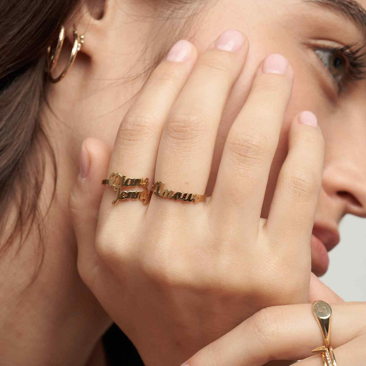 Personalized Name Ring