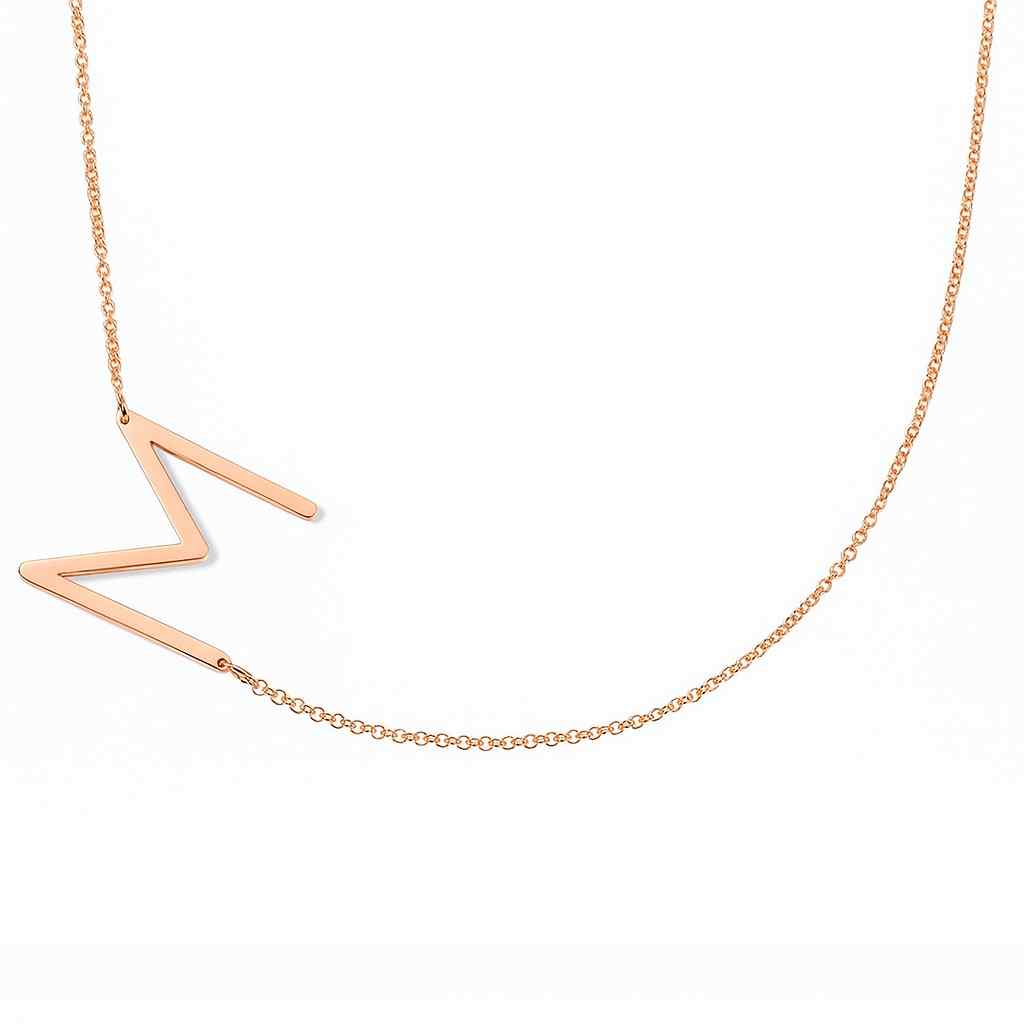 Personalized stylish Initial Necklace.