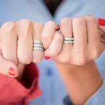Personalized Engraved Three Name Ring