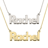 Bold English Name Necklace