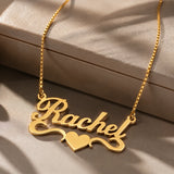 Personalized Heart Name Necklace