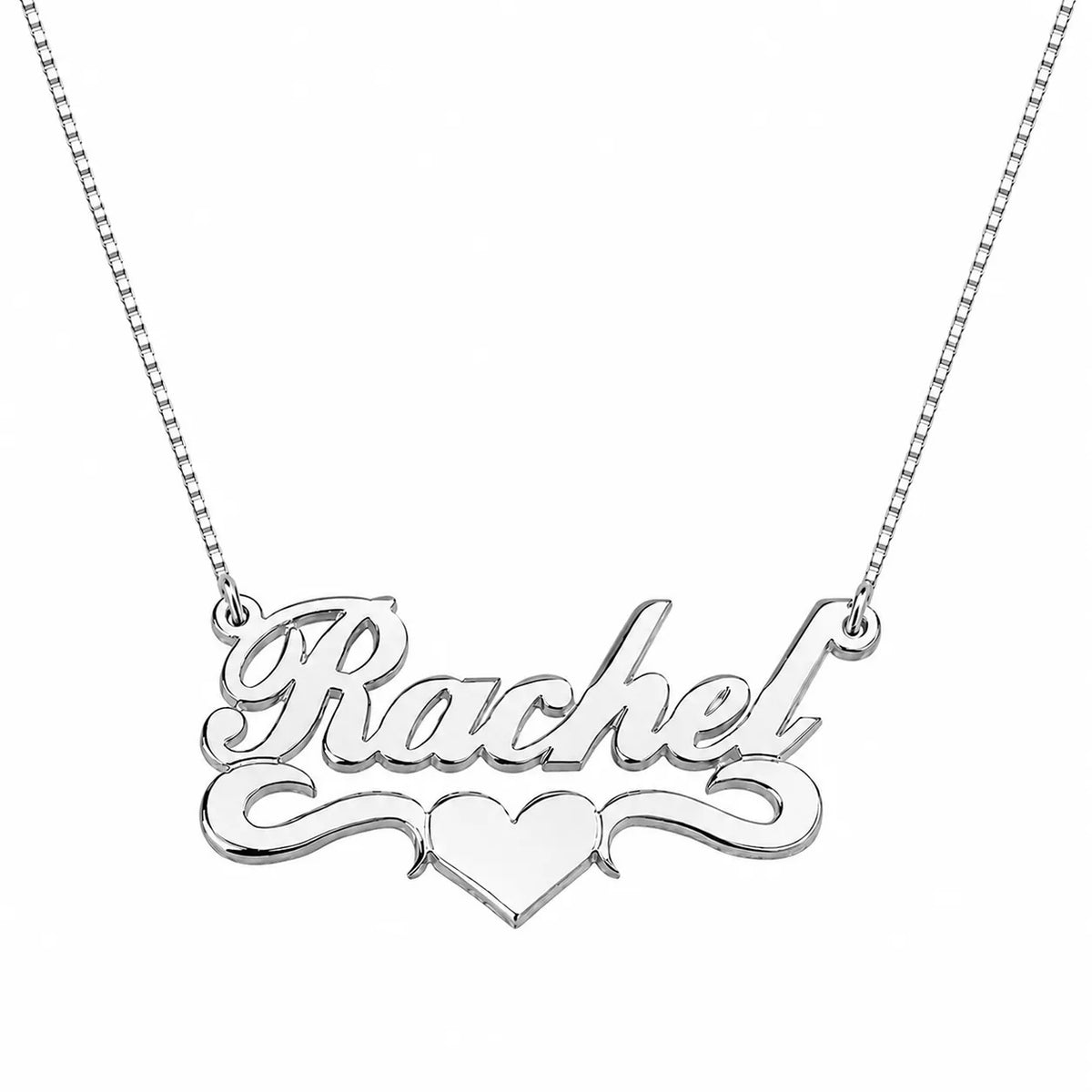 Personalized Heart Name Necklace