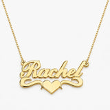 Personalized Heart Name Necklace