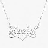Personalized Heart Name Necklace