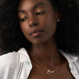 Signature-style Arabic Name Necklace