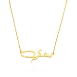 Signature-style Arabic Name Necklace