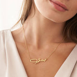 Signature-style Arabic Name Necklace