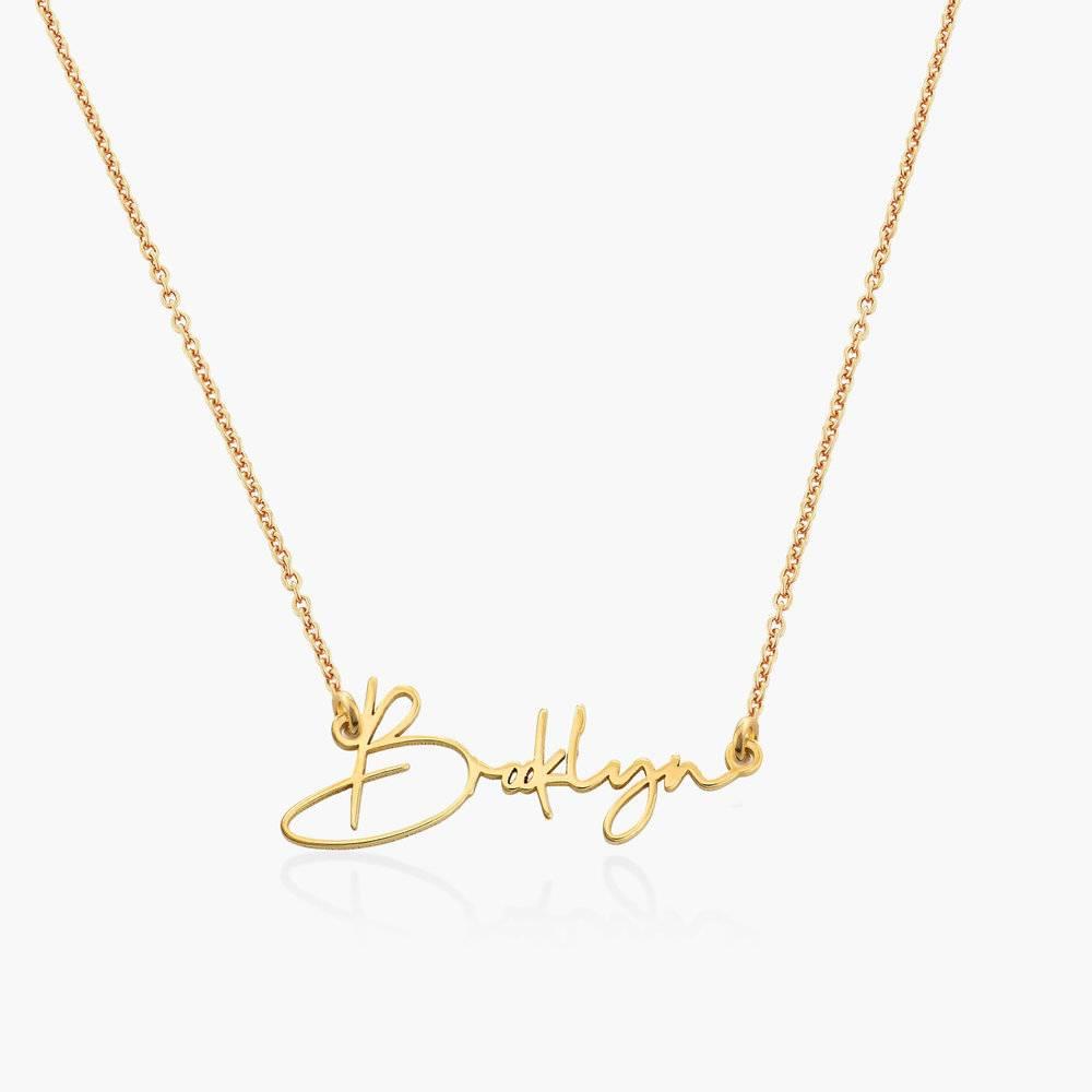 signature name pendant
