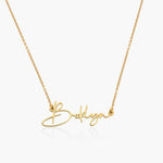 signature name pendant