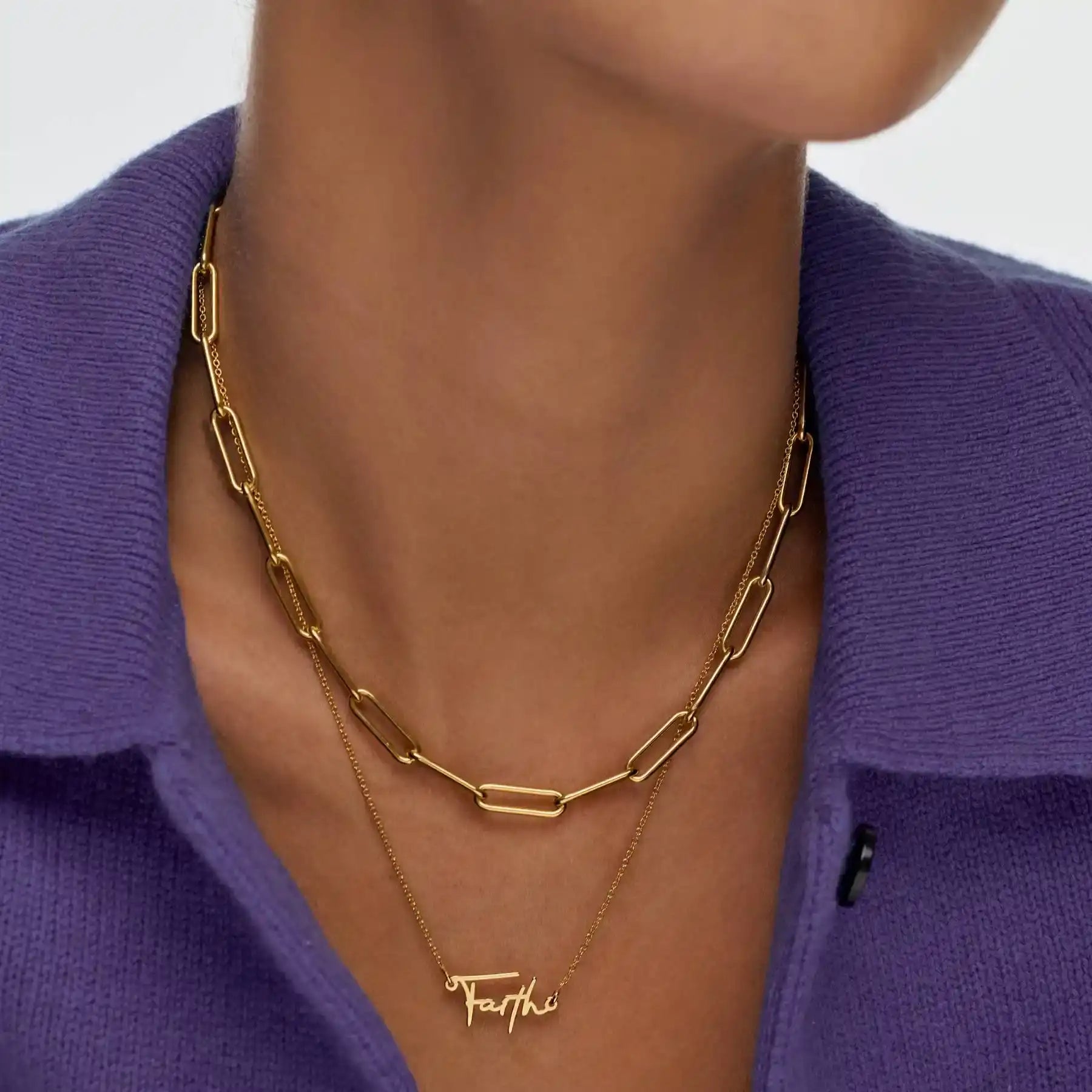 Signature Style Name Necklace