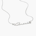 Signature Style Name Necklace with birthstone