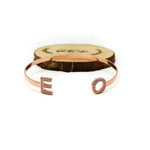 Two-initials Stone Bangle