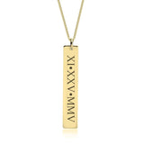 Roman Numeral Necklace