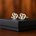 Personalized Double-Letter Cufflink
