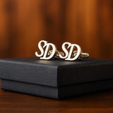 Personalized Double-Letter Cufflink