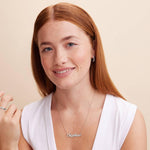 Personalized Any name upto 10 characters in classic english name necklace 