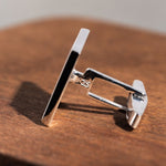 Engraved Square Shape Cufflink