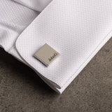 Engraved Square Shape Cufflink